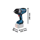 BOSCH BITURBO Akumulátorový rázový uťahovák GDS 18V-1000 1/2" v L-BOXXe (bez batérie a nabíjačky)