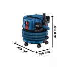 BOSCH Akumulátorový vysávač GAS 18V-12 MC (bez batérie a nabíjačky) Trieda M