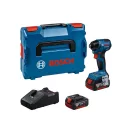 BOSCH Akumulátorový rázový uťahovák GDR 18V-220 C (2 x 5,0 Ah batérie + rýchlonabíjačka + modul)