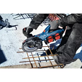   BOSCH EXPERT Dvojakumulátorová uhlová brúska 230 mm EXWS18V2-230P (bez akumulátora a nabíjačky) v XL-BOXX