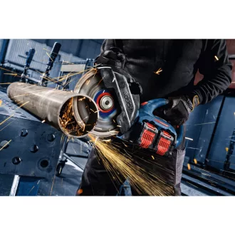   BOSCH EXPERT Dvojakumulátorová uhlová brúska 230 mm EXWS18V2-230P (bez akumulátora a nabíjačky) v XL-BOXX