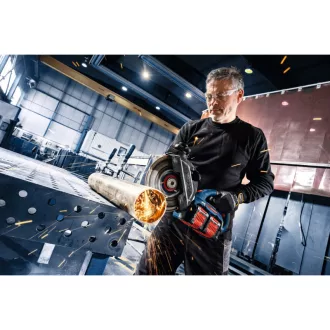   BOSCH EXPERT Dvojakumulátorová uhlová brúska 230 mm EXWS18V2-230P (bez akumulátora a nabíjačky) v XL-BOXX