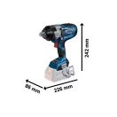 BOSCH BITURBO Akumulátorový rázový uťahovák GDS 18V-1600 HC 3/4" 2200 Nm (bez akumulátora a nabíjačky)
