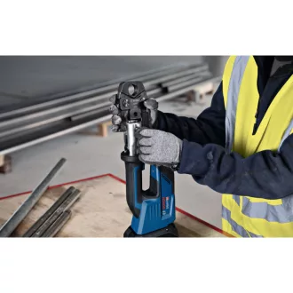   BOSCH Akumulátorový lis s otáčaním o 360° GPT 18V-19 (Bez akumulátora a nabíjačky)