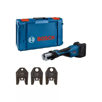   BOSCH Akumulátorová lisy s rotačnou hlavou 360° GPT 18V-32 M sada (bez batérie a nabíjačky)
