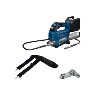   BOSCH Akumulátorová mazacia pištoľ GFP 18V-10 (bez batérie a nabíjačky)