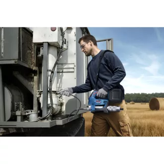   BOSCH Akumulátorová mazacia pištoľ GFP 18V-10 (bez batérie a nabíjačky)