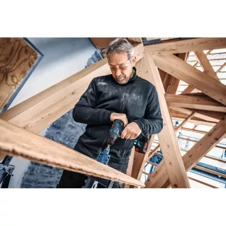   BOSCH EXPERT Akumulátorová vŕtačka-skrutkovač EXSR18V-90 (3 x 4,0 Ah EXPERT batéria + nabíjačka) v L-BOXX kufríku, 36/65 Nm