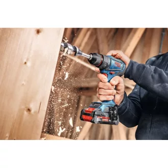   BOSCH EXPERT Akumulátorová vŕtačka-skrutkovač EXSR18V-90 (3 x 4,0 Ah EXPERT batéria + nabíjačka) v L-BOXX kufríku, 36/65 Nm