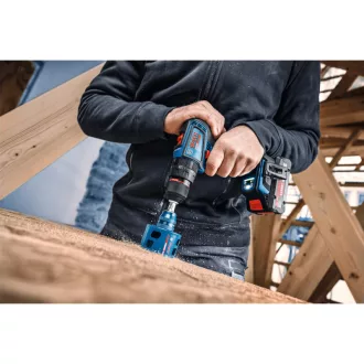   BOSCH EXPERT Akumulátorová príklepová vŕtačka-skrutkovač EXSB18V-90 (bez akumulátora a nabíjačky) v L-BOXX kufríku 36/65 Nm