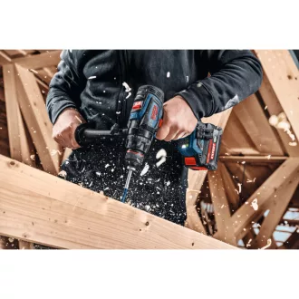   BOSCH EXPERT Akumulátorová príklepová vŕtačka-skrutkovač EXSB18V-150 (bez batérie a nabíjačky) v L-BOXX, 84/100/150 Nm