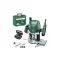 BOSCH Plošná fréza POF 1400 ACE + sada 6-dielnych frézovacích hláv v kufri / 1400 W