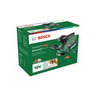   Akumulátorová vibračná brúska BOSCH AdvancedOrbit 18 (bez batérie a nabíjačky)