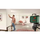BOSCH Krížový laser na vyrovnávanie zelenej farby AdvancedLevel 360