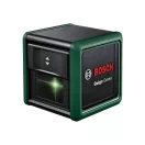 BOSCH Krížový líniový nivelátor (zelený) Quigo + trojnožka na laser
