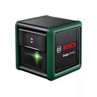   BOSCH Krížový líniový nivelátor (zelený) Quigo + trojnožka na laser