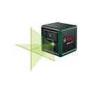 BOSCH Krížový líniový nivelátor (zelený) Quigo + trojnožka na laser