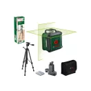 BOSCH Krížový líniový nivelátor 360° (zelený) UniLevel 360 + tripod + MM3 univerzálny držiak