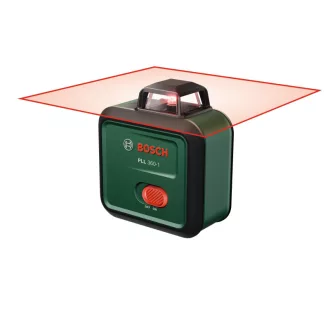   BOSCH Čiarový laser 360° červený PLL 360-1 + statív + taška