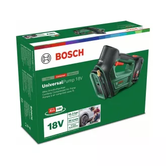   BOSCH Batériová pumpa UniversalPump 18V (1 x 2,5 batéria + nabíjačka)