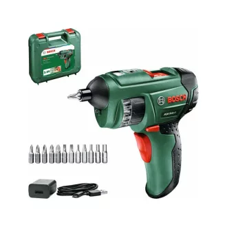   BOSCH Akumulátorový skrutkovač s meničom bitov PSR Select v kufríku 3,6 V