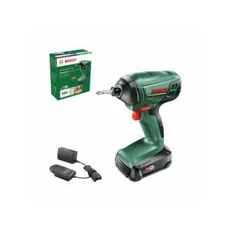   Akumulátorový rázový uťahovák BOSCH AdvancedImpactDrive 18 (1 x 1,5 Ah batéria)
