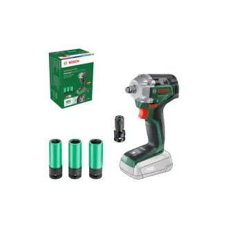   BOSCH Akumulátorový uťahovač skrutiek UIDrive 18V-350 1/2" 350 Nm (bez akumulátora a nabíjačky) + (17,19,21 kľúče na skrutky)