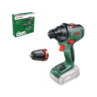   Akumulátorová vŕtačka + skľučovadlo BOSCH AdvancedDrill 18 adaptér (bez batérie a nabíjačky)