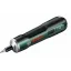 BOSCH Akumulátorový skrutkovač PushDrive (Micro USB nabíjačka)