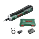 BOSCH Akumulátorový skrutkovač PushDrive (Micro USB nabíjačka)