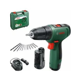   Akumulátorový vŕtací skrutkovač BOSCH EasyDrill 1200 (2 x 1,5 Ah batérie) v kufri