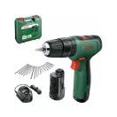 Akumulátorová príklepová vŕtačka BOSCH EasyImpact1200 (2 x 1,5 Ah batérie) + súprava príslušenstva
