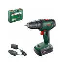 BOSCH UniversalDrill 18 Akumulátorový vŕtací skrutkovač (1 x 1,5 Ah batéria) v kufri