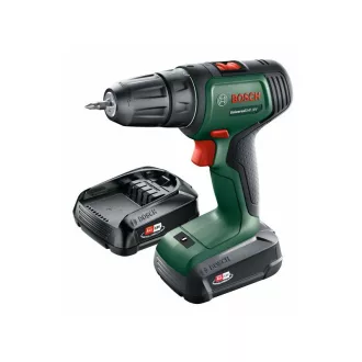   BOSCH UniversalDrill 18 Akumulátorový vŕtací skrutkovač (2 x 1,5 Ah batérie) v kufríku
