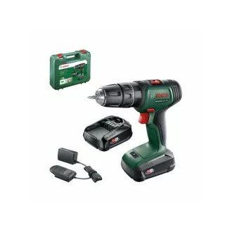   BOSCH UniversalImpact 18 Akumulátorová príklepová vŕtačka (2 x 1,5 Ah batérie) v kufríku