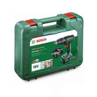   BOSCH UniversalImpact 18 Akumulátorová príklepová vŕtačka (2 x 1,5 Ah batérie) v kufríku