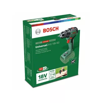   Akumulátorový vŕtací skrutkovač BOSCH UniversalDrill 18V-EC (bez akumulátora a nabíjačky)