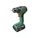 BOSCH UniversalDrill 18V-EC Aku skrutkovač (2 x 2,0 Ah batérie) + AL 18V-20