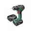 BOSCH Akumulátorová príklepová vŕtačka UniversalImpact 18V-EC 60 Nm v kufri (2 x 2,0 Ah batérie + nabíjačka)