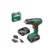 BOSCH Akumulátorový skrutkovač Easydrill 18V-40 v kufri (2 x 1,5 Ah akumulátor + nabíjačka) 40 Nm