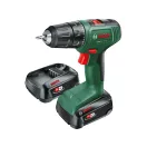 BOSCH Akumulátorový skrutkovač Easydrill 18V-40 v kufri (2 x 1,5 Ah akumulátor + nabíjačka) 40 Nm