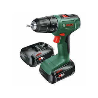   BOSCH Easydrill 18V-40 Aku skrutkovač (2 x 2,0 Ah batérie) + AL18V-20