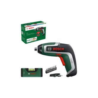 BOSCH Aku skrutkovač IXO 7 + 12 cm vodováha