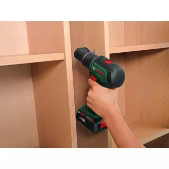   BOSCH Aku skrutkovač AdvancedDrill 18V-80 Quicksnap + adaptéry 78 Nm (bez akumulátora a nabíjačky)