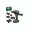 BOSCH Aku skrutkovač AdvancedDrill 18V-80 Quicksnap + adaptéry 78 Nm (2 x 2,5 Ah akumulátor + nabíjačka