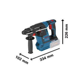   BOSCH Aku vŕtačka s príklepom GBH 18V-26 SDS-Plus 2,6 J (bez akumulátora a nabíjačky)