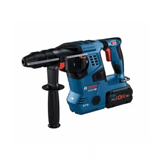   BOSCH Aku vŕtačka s príklepom GBH 18V-28 C v L-BOXX 3,3 J (2 x 8,0 Ah batérie + rýchlonabíjačka)