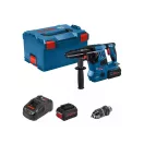 BOSCH Aku vŕtačka s príklepom GBH 18V-28 C v L-BOXX 3,3 J (2 x 8,0 Ah batérie + rýchlonabíjačka)