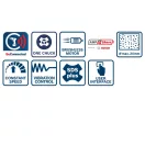 BOSCH Akumulátorová vŕtačka s príklepom GBH 187-LI v kartónovej krabici (bez batérie a nabíjačky) s JEDNOM skľučovadlom