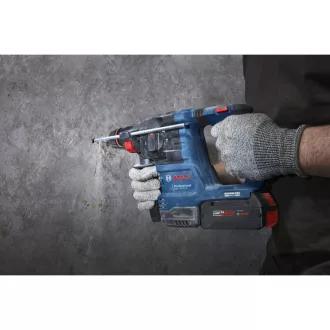   BOSCH Bezuhlíkový akumulátorový vŕtacie kladivo GBH 18V-22 X v kartónové krabici s upínačom ONE CHUCK (bez batérie a nabíjačky)